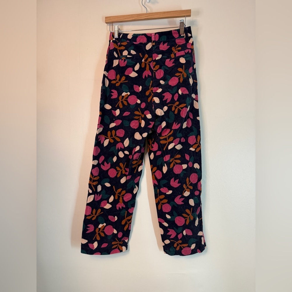 Princess Highway Jamie Corduroy Pants Floral Print Size 8 - Picture 5 of 8